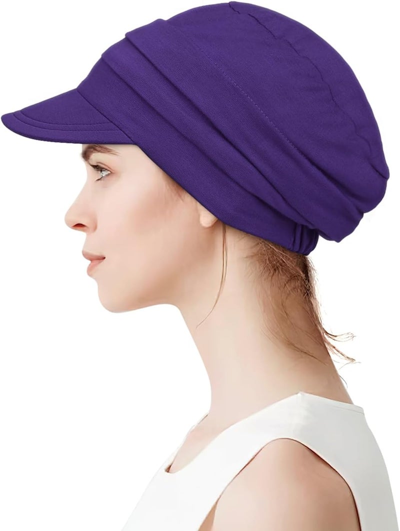 Alnorm Super Soft Breathable Viscose Slouch Hat Oversized Baseball Cap for Women - Image 2